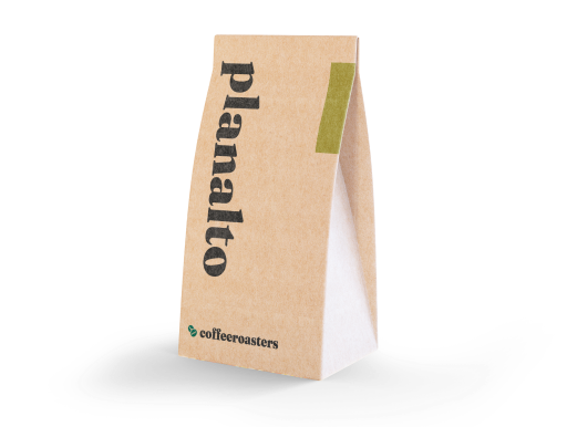 Paper bag with Planalto print.